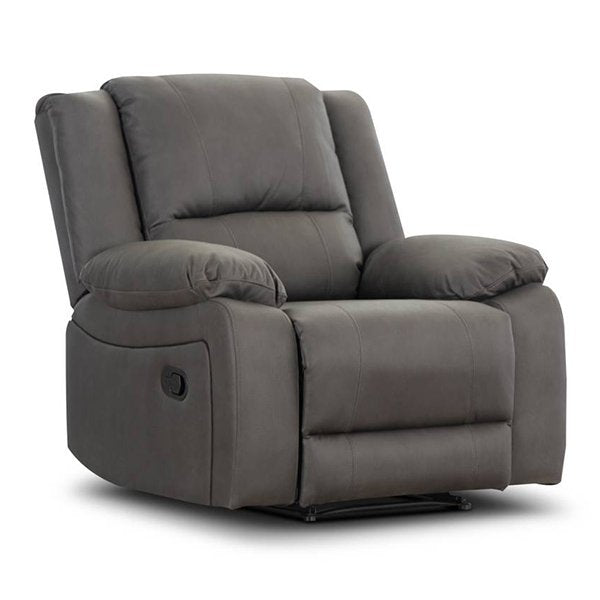 Blue San Marco Fabric Electric Recliner