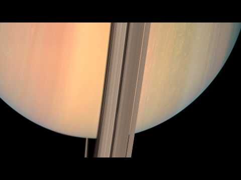 Now In 4K Saturn Cassini Photographic Animation Youtube